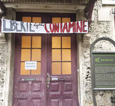L’école Jules-Ferry à environ 300m de l'usine Snem